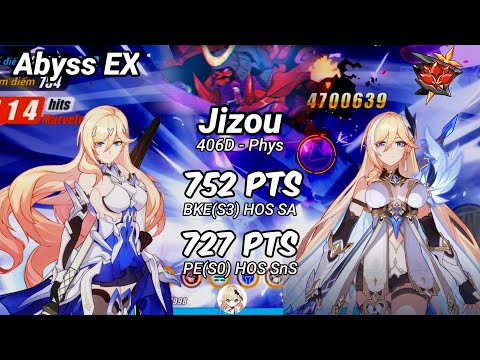 Redlotus 406D: Jizou (Phys) 752 Pts; 727 Pts - BKE(S3); PE(S0) [Honkai Impact 3]