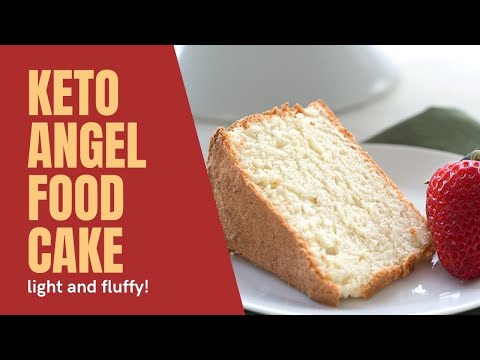 Keto Angel Food Cake