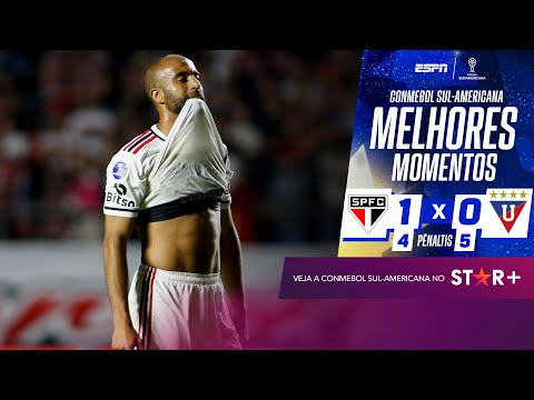 Gols e lances de São Paulo x LDU