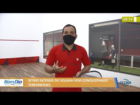 Ritmo intenso do Squash vem conquistando teresinenses 05 08 2021