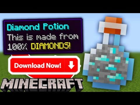 MORE POTIONS MOD FOR MINECRAFT POCKET EDITION | More potion Addon in Minecraft PE | MCPE