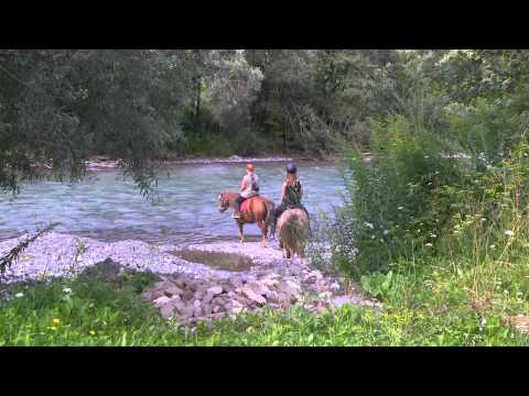 Die Marktgemeinde Kirchbach im Sommer
