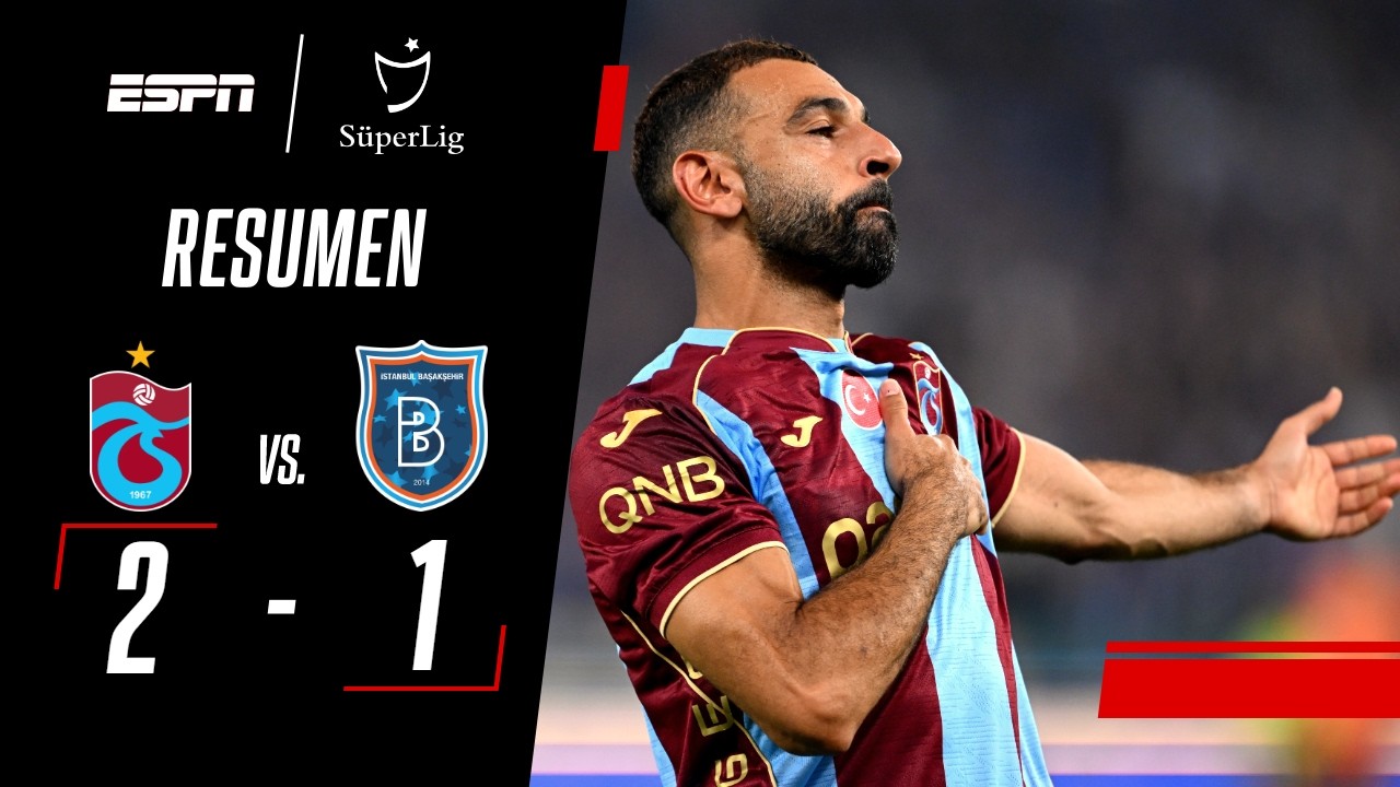 SALAH MARCÓ DOS GOLAZOS Y EL TRABZONSPOR GANÓ DE LOCAL | Trabzonspor 2-1 Başakşehir | RESUMEN