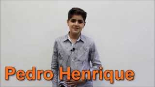 Treinamento Marca Pessoal Profissional - Depoimento de Pedro Henrique de 11 anos - Estudante