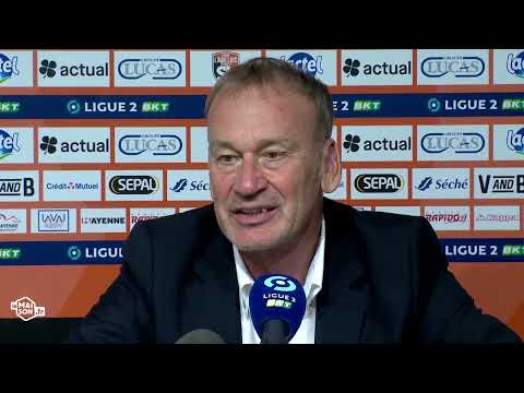 J5 Ligue 2 BKT : La réaction de JM Furlan après Stade Lavallois 2-1 SMCaen