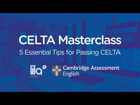 Free CELTA Masterclass with LILA*