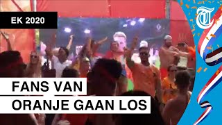 Enorm voetbalfeest op Curaçao gefilmd