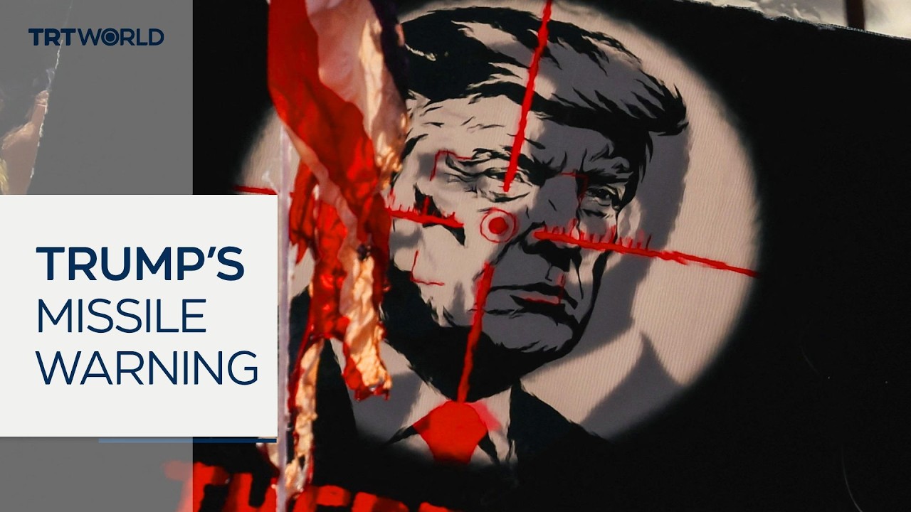 Video | Trump says missiles 'locked and loaded' if Iran targets him