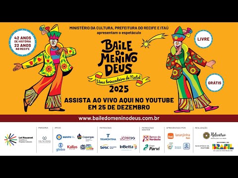 AO VIVO - Baile do Menino Deus : Uma brincadeira de Natal 2025