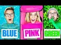 Using Only ONE COLOR In HIDE AND SEEK Challenge Rescue Mission To Save Game Master