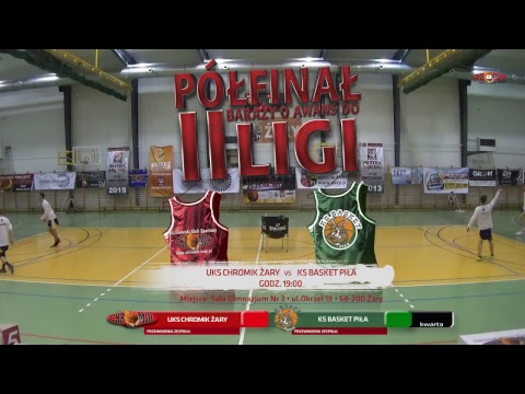 UKS CHROMIK Żary vs KS BASKET Piła