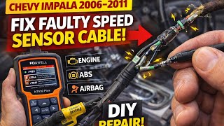Chevy Impala 2006–2011 Speed Sensor Wiring Repair | Fix Faulty Cable DIY