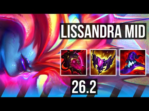 LISSANDRA vs KASSADIN (MID) | 8k gold comeback, 40K damage | EUNE Master | 26.2