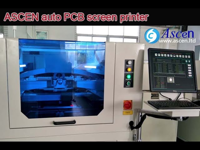 PCB solder paste printer, solder paste printer , auto stencil printer ,pcb screen printer , Solder Paste Screen Printer