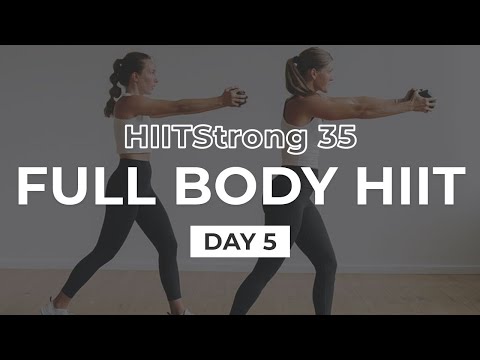 FREE 2 Week Full Body Workout Plan HIITStrong 35 New HIIT Workouts Daily