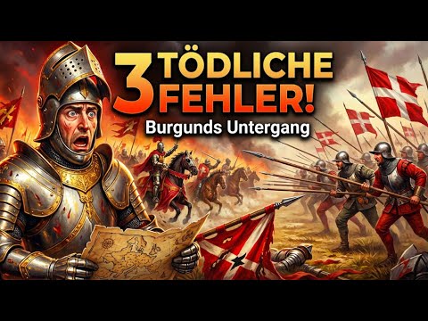 Schlacht von Murten 1476: Die 3 taktischen Fehler, die Burgund vernichteten
