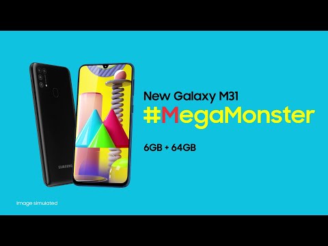 Galaxy M31: Introducing the #MegaMonster