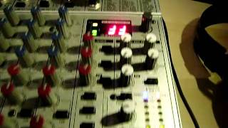 Video thumbnail for Behringer Eurorack UB2222fx-pro mixer by tinovator