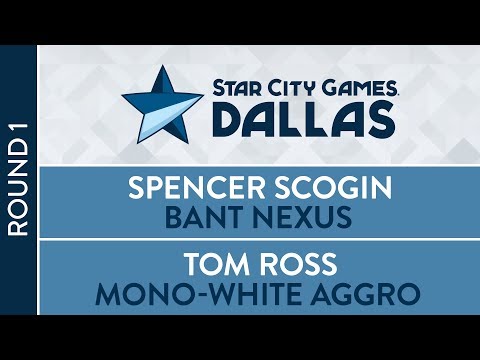 SCGDFW: Round 1 - Spencer Scogin vs Tom Ross [Standard]