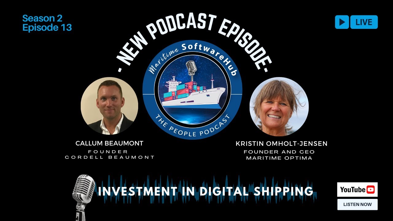 Investment in Digital Shipping with Kristin Omholt-Jensen - YouTube