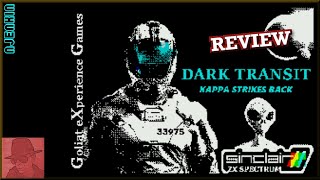 Dark Transit II - Kappa Strikes Back : Homebrew 2021 - on the ZX Spectrum 128K !! with Commentary