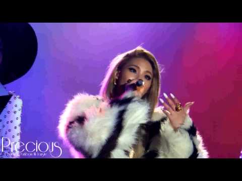 140322 2NE1 AON IN HK - Come Back Home(Unplugged Verison) CL Rap Focus