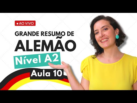 GRANDE RESUMO DE ALEMÃO PARA INICIANTES A2 [com material] - Aula 10 | Teil 2