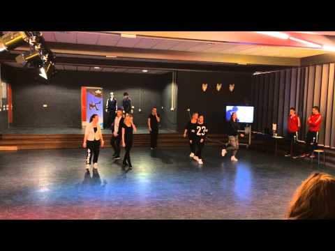 Dansdemo Alfa-college Sport en bewegen Assen