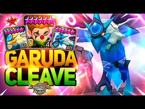 This DOUBLE GARUDA CLEAVE TEAM is INSANE - Summoners War