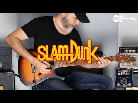 Slam Dunk Op1 Theme - Electric Guitar Cover by Kfir Ochaion - NUX Solid Studio MKII