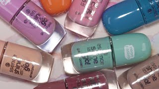 New Essence Nail Polishes 💅🏻 (Shine Last &amp; Go spring/summer 2021) - femketjeNL