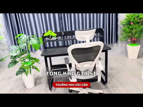 Bàn Làm Việc Gỗ Có Kệ Sách - BLV114