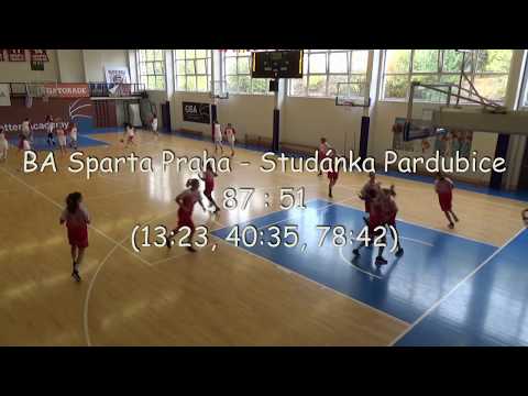 2018 1020 Basket U17 Extraliga U17 _ BA Sparta Praha - Studánka Pardubice