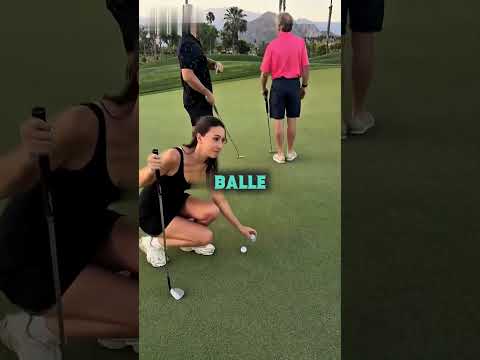 Cette balle de golf truquée rend fou tous les joueurs ! ⛳🤯 #Golf #Insolite
