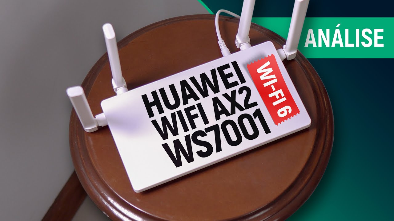 Miniatura da avaliação em vídeo de Roteador HUAWEI AX2S Wi-Fi 6 Branco