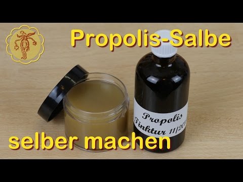 Propolis Salbe selber machen