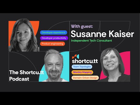 Architecture for Flow: Wardley Mapping, DDD & Team Topologies with Susanne | The Shortcu.tt Podcast