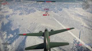 １式陸上攻撃機体当たり