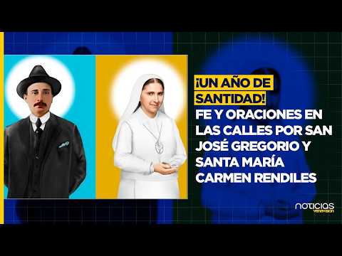 ¡MUESTRA DE FE! Caracas y Venezuela se movilizan a 1 año de la canonización de sus Santos