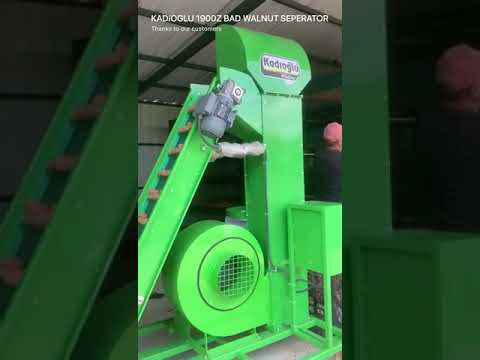 Empty, Defective (BAD) Walnut Seperator Kadıoğlu Boost1900z Customer Videos