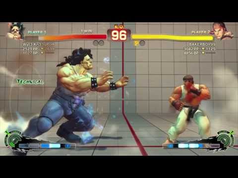 BAKERBOY99 RYU AE and USF4
