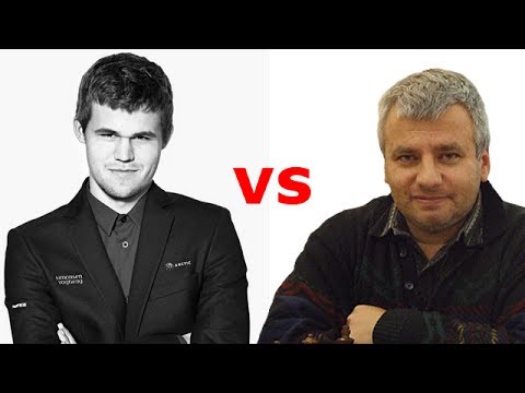 Magnus Carlsen vs Kiril Georgiev - Round 1 - 2014 FIDE World Rapid Chess Championship