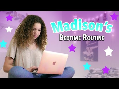 Madison's Bedtime Routine