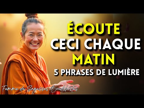 5 Phrases bouddhistes à écouter chaque matin | Affirmations matinales