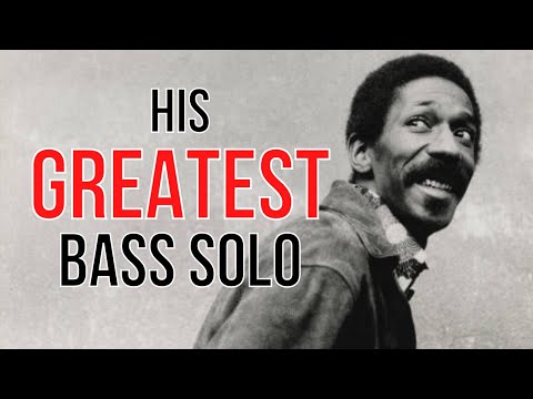 Ron Carter's Greatest Solo (on ELECTRIC bass)