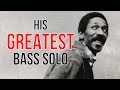 Ron Carter's Greatest Solo (on ELECTRIC bass)