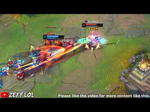 2 Level İrelia vs Ahri 1v1 fights - League of Legends