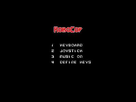 RoboCop Title Music for the Amstrad CPC