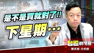台股創新高…是不是買就對了!!下星期…『小心回馬槍』嗎?! #台股#盤勢# #重返箱型#降息#fed#緩漲vs急漲#小心回馬槍｜小武哥投資事務所｜陳武傑 (圖)