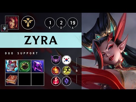 Zyra Support vs Nautilus - KR Master Patch 25.20